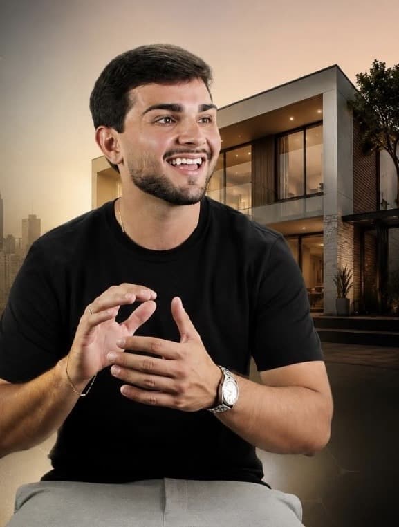Lucas Borges, corretor de imóveis